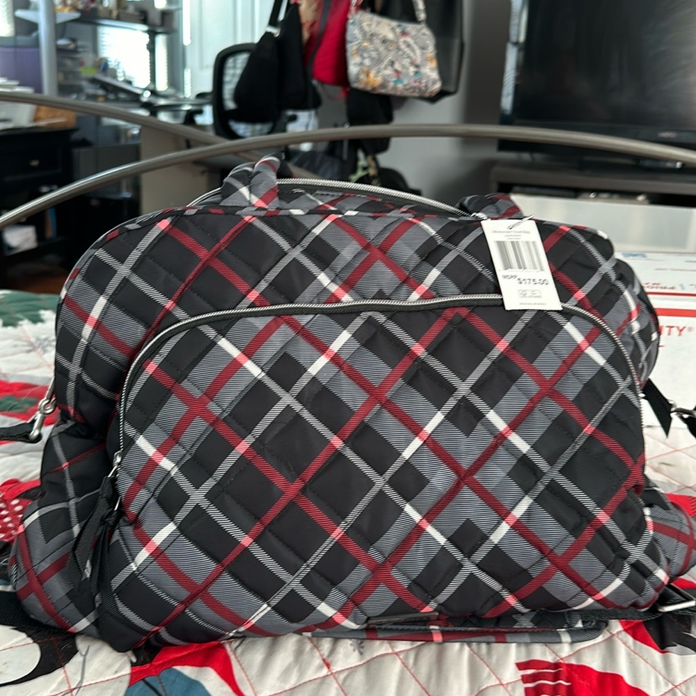 Vera Bradley Weekender Travel Bag, Paris Plaid